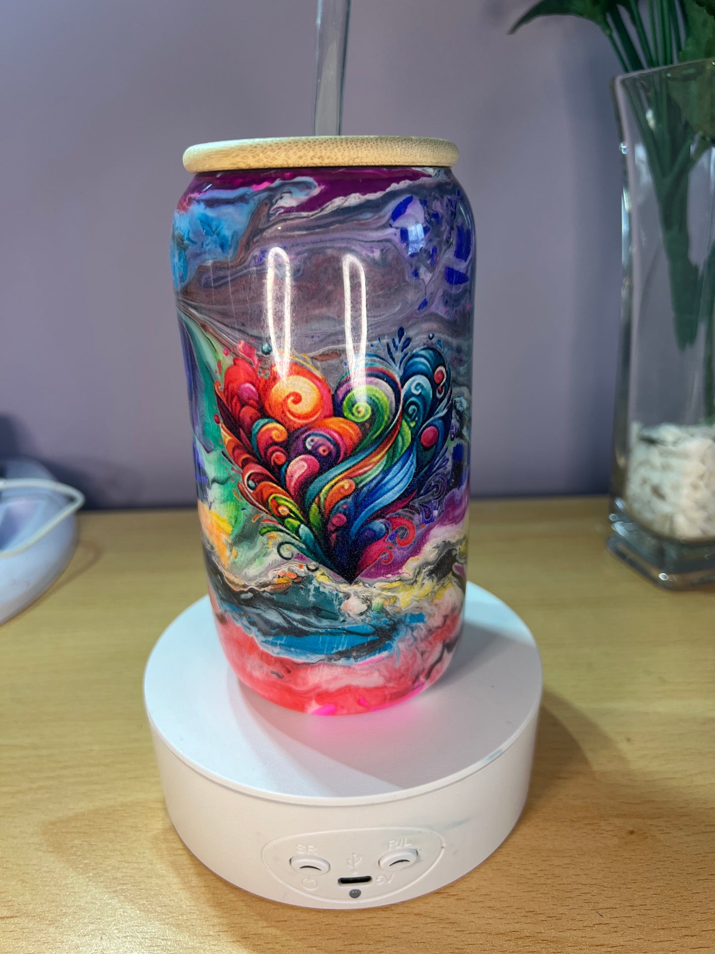 Custom Drinks Tumbler 5inch Glass