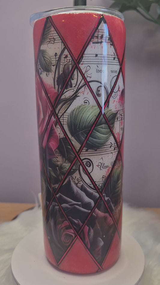 20 oz diamond tumbler