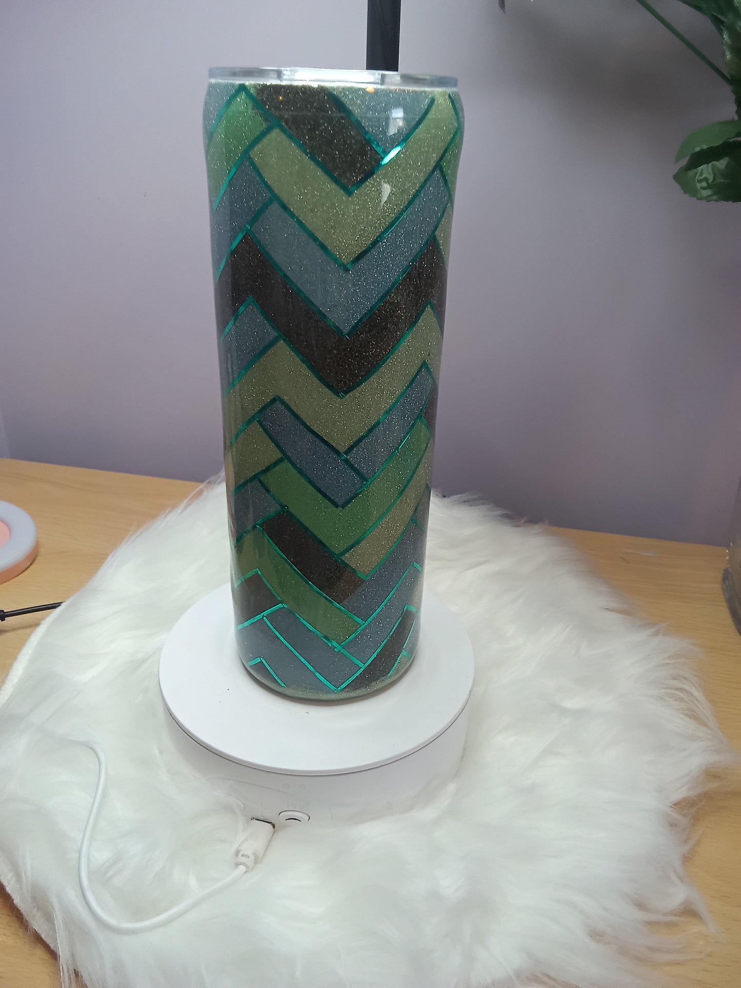 20 oz tumbler basket weave
