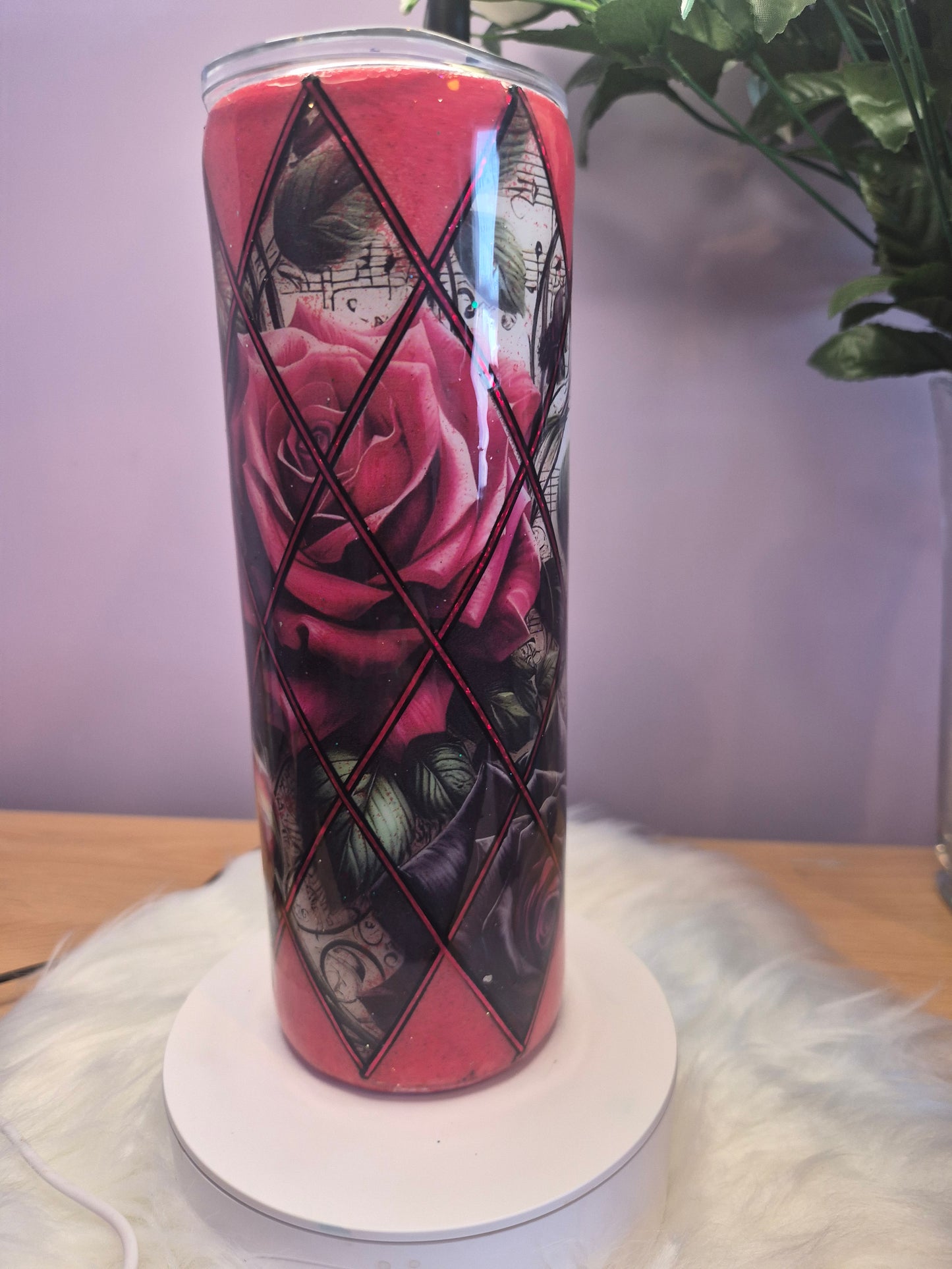 20 oz diamond tumbler